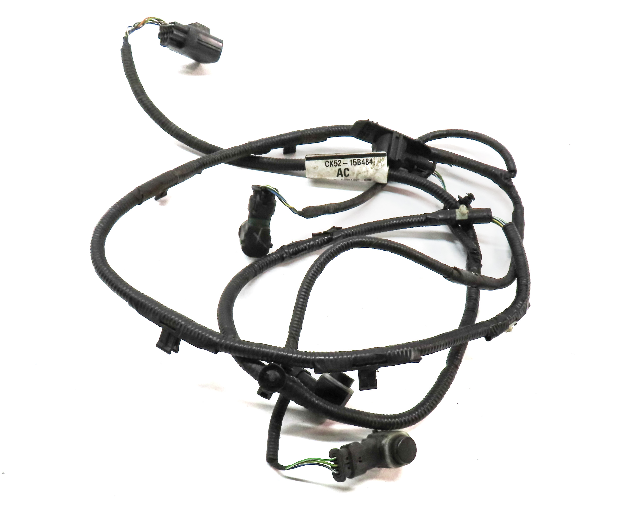 16 LAND RANGE ROVER (L405) REAR PARK DISTANCE ASSIST PDC SENSOR SET/4 w/HARNESS — exact item pictured